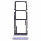 For Xiaomi Redmi 13C SIM Card Tray + SIM Card Tray + Micro SD Card Tray (Purple) - 1