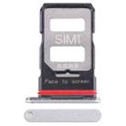 For Xiaomi Redmi K60 Pro SIM Card Tray + SIM Card Tray (Silver) - 1