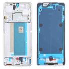 For Xiaomi Redmi K70 Original Front Housing LCD Frame Bezel Plate (Silver) - 1