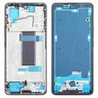 For Xiaomi Redmi Note 13 Pro 5G Original Front Housing LCD Frame Bezel Plate (Black) - 1