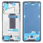 For Xiaomi Redmi Note 13 Pro 5G Original Front Housing LCD Frame Bezel Plate (Blue) - 1