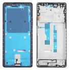 For Xiaomi Redmi Note 13 5G Original Front Housing LCD Frame Bezel Plate (Black) - 1