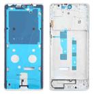 For Xiaomi Redmi Note 13 5G Original Front Housing LCD Frame Bezel Plate (White) - 1