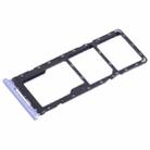 For Infinix Smart 6 X6511B SIM Card Tray + SIM Card Tray + Micro SD Card Tray (Purple) - 2