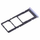 For Infinix Smart 6 X6511B SIM Card Tray + SIM Card Tray + Micro SD Card Tray (Purple) - 3