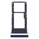 For Infinix Hot 11 2022 SIM Card Tray + SIM Card Tray / Micro SD Card Tray (Blue) - 1