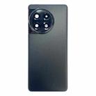 For OnePlus ACE 2 PHK110 Battery Glass Back Cover(Black) - 2