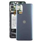 For Motorola Moto G 2022 Original Battery Back Cover(Grey) - 1