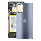 For Motorola Moto G52 Original Battery Back Cover(Grey) - 1