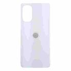 For Motorola Moto G52 Original Battery Back Cover(White) - 2