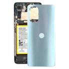 For Motorola Moto G62 5G Original Battery Back Cover(Green) - 1