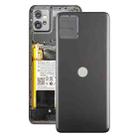 For Motorola Moto G32 Original Battery Back Cover(Black) - 1