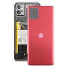 For Motorola Moto G32 Original Battery Back Cover(Red) - 1