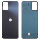 For Motorola Moto E22 Original Battery Back Cover(Deep Blue) - 1