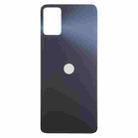 For Motorola Moto E22 Original Battery Back Cover(Deep Blue) - 2