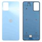 For Motorola Moto E22 Original Battery Back Cover(Light Blue) - 1