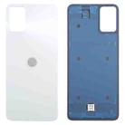 For Motorola Moto E22 Original Battery Back Cover(White) - 1