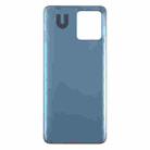 For Motorola Moto G72 Original Battery Back Cover(Black) - 3