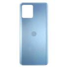 For Motorola Moto G72 Original Battery Back Cover(Blue) - 2