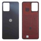 For Motorola Moto G13 Original Battery Back Cover(Black) - 1