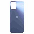 For Motorola Moto G13 Original Battery Back Cover(Blue) - 2