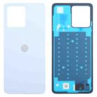 For Motorola Moto G84 Original Battery Back Cover(Blue) - 1