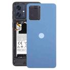 For Motorola Moto G54 Original Battery Back Cover(Blue) - 1