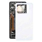 For Xiaomi Redmi K70E Original Battery Back Cover(White) - 1