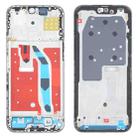 For Honor X50i+ Original Middle Frame Bezel Plate (Silver) - 1