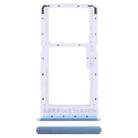 For Xiaomi Redmi Note 12 5G SIM Card Tray + SIM / Micro SD Card Tray (Blue) - 1