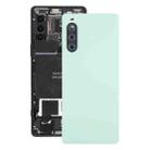 For Sony Xperia 10 V Original Battery Back Cover with Camera Lens Cover(Green) - 1