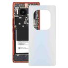 For Tecno Phantom X2 Pro AD9 Original Battery Back Cover(White) - 1