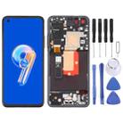 For Asus Zenfone 9 9Z AI2202 Original LCD Screen Digitizer Full Assembly with Frame (Black) - 1
