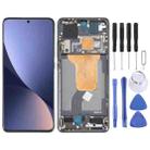 For Xiaomi 12X Original AMOLED Material LCD Screen Digitizer Full Assembly with Frame (Black) - 1