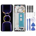 For Xiaomi Redmi K60 Original OLED Material LCD Screen Digitizer Full Assembly with Frame (Blue) - 1