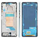 For Xiaomi Poco F5 Original Front Housing LCD Frame Bezel Plate (Blue) - 1