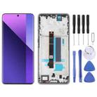 For Xiaomi Redmi Note 13 Pro+ Original AMOLED Material LCD Screen Digitizer Full Assembly with Frame (Purple) - 1