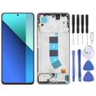 For Xiaomi Redmi Note 13 4G Original AMOLED Material LCD Screen Digitizer Full Assembly with Frame (Blue) - 1