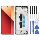 For Xiaomi Poco M6 Pro 4G Original AMOLED Material LCD Screen Digitizer Full Assembly with Frame (Blue) - 1