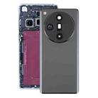 For OPPO Find X7 Original Battery Back Cover with Camera Lens Cover(Black) - 1