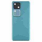 For vivo V30 Battery Back Cover with Camera Lens Cover(Green) - 2