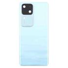 For vivo V30 Battery Back Cover with Camera Lens Cover(Blue) - 2