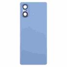 For Sony Xperia 5 V Battery Back Cover with Camera Lens Cover(Blue) - 2