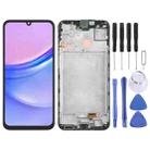 For Samsung Galaxy A15 5G SM-156B Original LCD Screen Digitizer Full Assembly with Frame (Black) - 1