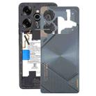 For Tecno Pova 6 Pro Original Battery Back Cover(Black) - 1