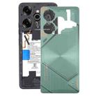 For Tecno Pova 6 Pro Original Battery Back Cover(Green) - 1