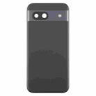 For Google Pixel 8a Original Battery Back Cover with Camera Lens Cover(Black) - 2