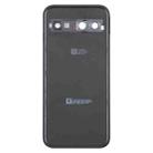 For Google Pixel 8a Original Battery Back Cover with Camera Lens Cover(Black) - 3