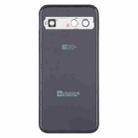 For Google Pixel 8a Original Battery Back Cover with Camera Lens Cover(Silver) - 3