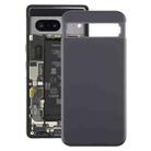 For Google Pixel 8a Original Battery Back Cover(Black) - 1